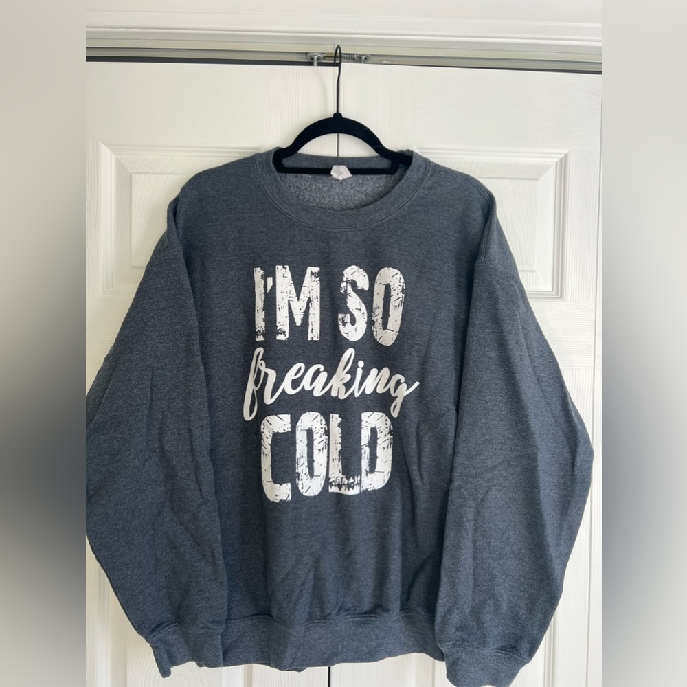 Crew neck sweatshirt